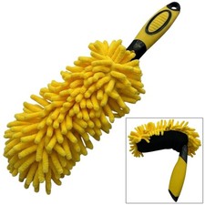 Felgenbürste Waschbürste Microfaser Reinigungsbürste Biegsam Rundbürste DUNLOP