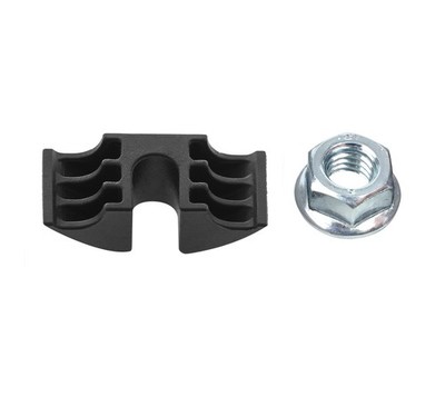 Spare Hardware Parts MALM Bed Frame Crescent Nut and Small Other, black 