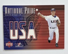 2003 Upper Deck National Pride #NP-HS Huston Street USA Baseball Relic AR134