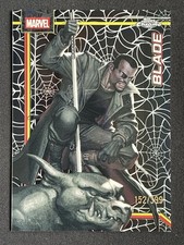 Blade 2026 Topps Chrome Marvel Comics Spider-Web Refractor Base /399 #17