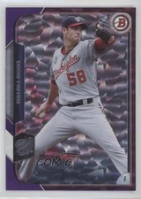2015 Bowman Purple Ice 14/50 Doug Fister #109 0f8