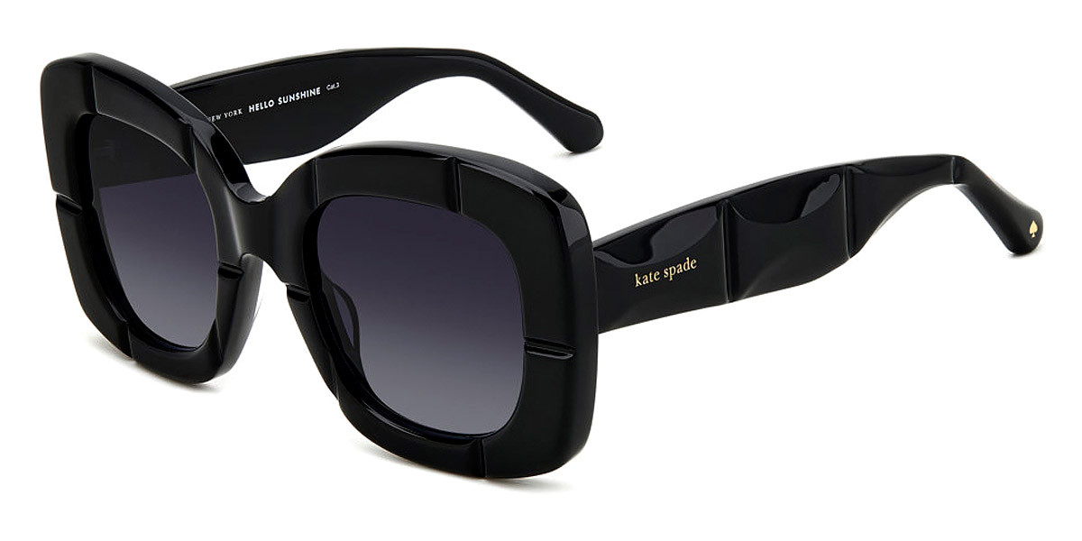 Kate Spade JOSEY/G/S Sunglasses Women Black 50mm New 100 