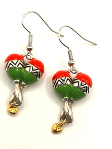 Brighton Maracus custom french wire earrings NWOT