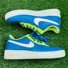 Nike Air Force 1 Crater Next Nature GS Size 7 Youth Medium M Bright Spruce Volt