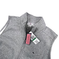 Vineyard Vines Sweater Fleece Vest Womens Lar...
