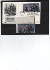 Briefmarken USA 1976: Spirit of 76 and American Independence/ FDC +  postfrisch