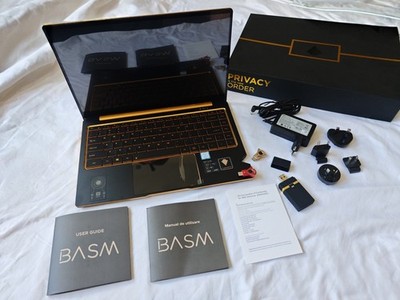 CryptoData BASM Encrypted Blockchain-Laptop, 14.1'' Notebook