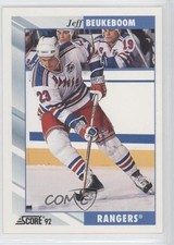 1992-93 Score Jeff Beukeboom #137 0f4