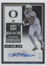 2016 Contenders Draft Picks College Playoff Ticket /15 DeForest Buckner Auto 1f1