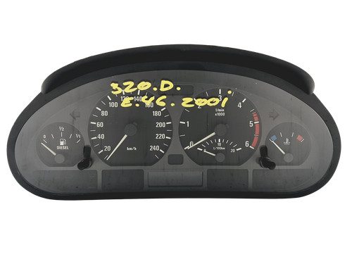 Tacho Kombiinstrument BMW 3 E46 6211 8386096 0263606150 55148