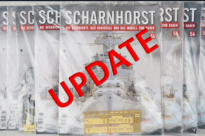 Schlachtschiff Scharnhorst von Hachette diverse Augaben von 5 - 140 zur Auswahl
