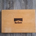 Marlboro Country Store Wood Dartboard Cabinet Set,Poker Set, Keychain & Painting — photo 3