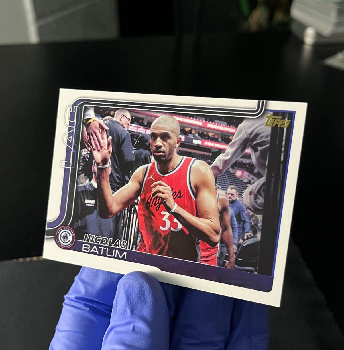 Nicolas Batum #146 Golden Mirror SSP Topps 2025-26 Basketball Card Clippers MINT