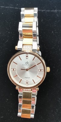 Damenuhr Daniel Klein Gold Silver Premium By DK 10091