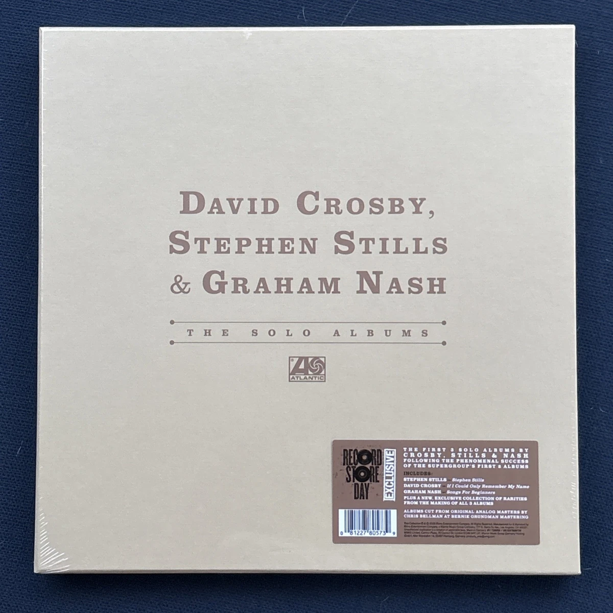 DAVID CROSBY, STEPHEN STILLS & GRAHAM NASH The Solo Albums SEALED