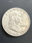 1954 Benjamin Franklin Half Dollar 50c 90% Silver