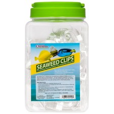 Fish Feeder Seaweed Clips for Saltwater Fish - Aquarium Suction Cups, Holds F...