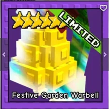 Festive Garden Warbell - Garden Tower Defense