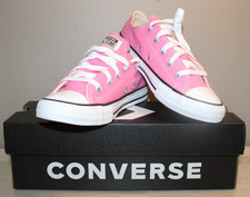 CONVERSE CHUCK TAYLOR ALL STAR LOW TOP PINK SHOES YOUTH GIRL'S SNEAKERS SZ 2 NEW