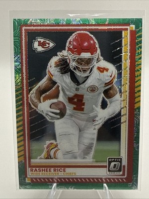 2025 Panini Optic Rashee Rice Dragon Prizm /24 #Match
