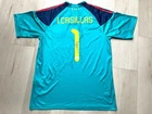 Iker Casillas Hand Signed Spain World Cup Jersey Futbol Soccer Beckett Cert