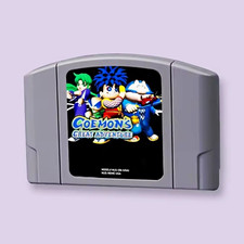 Konami Goemon's Great Adventure Nintendo 64 N64 NTSC-U/C Goemon Series