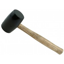 Great Neck Saw 8 Oz Rubber Mallet Wood Handle RM8