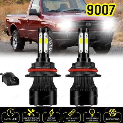 #ad For Mazda B2300 B3000 B4000 1994 2008 2X LED Headlight High Low Beam Bulbs 6000K $13.98