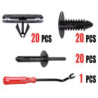 <!--F#f_0-->60pcs Clips For Jeep Wrangler JK 2007-2017 Fender Flare Rocker Moulding Tool Kit<!--F/-->