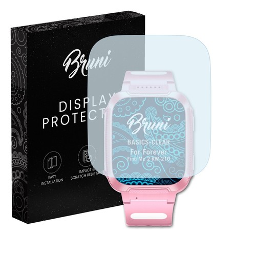 Bruni 2x Protective Film for Forever Find Me 2 KW-210 Screen Protector - 第 1/8 張圖片