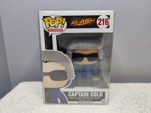 Funko Pop The Flash Captain Cold #216 w/Protector