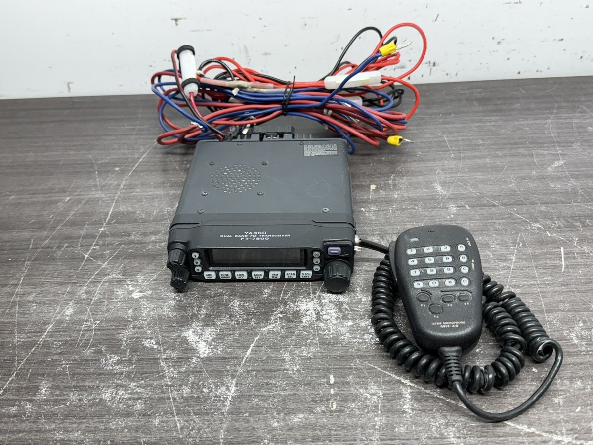 STANDARD FT-7800 144/430 20W　(USED) STANDARD Transceiver FT-7800 20W 144/430 Separate included