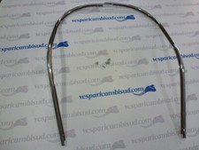 BORDO SCUDO VESPA 180 SS 180-200 RALLY IN ACCIAIO CROMATO 2 PZ  Vesparicambisud