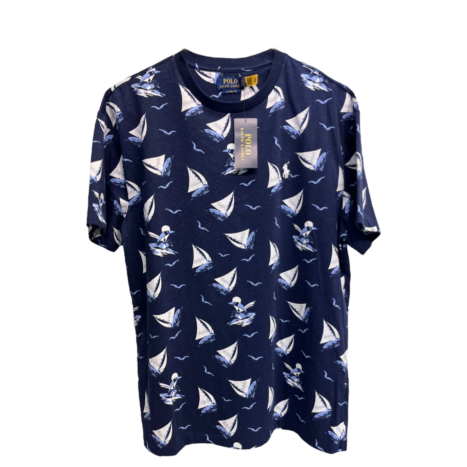 Polo Ralph Lauren Polo Bear Short Sleeve Tee Blue Windsurfer Classic T-Shirt $65