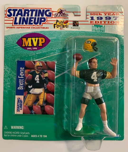 Starting Lineup MVP SLU 1997 Brett Favre NFL Football Action Figure
