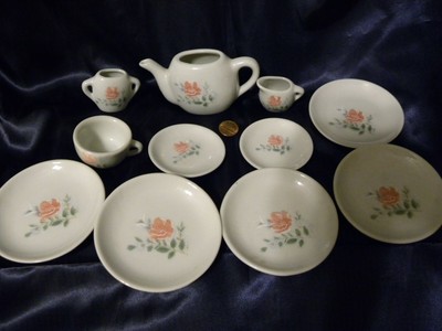 Vintage Chilton Child Porcelain Roses 