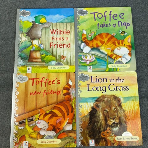 Silver Tales 4 x Hardcover Picture Book Bundle Toffee Wilbie Lion in Long Grass - Picture 3 of 8