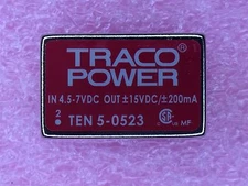 TEN5-0523 TRACO POWER Converter DC/DC 5W THRU HOLE PKG 1 UNIT
