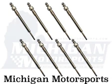 Glow Plugs 6.6L DURAMAX LB7 2001-2005 Diesel Fast Start Set of 8 Chevy GMC 2500