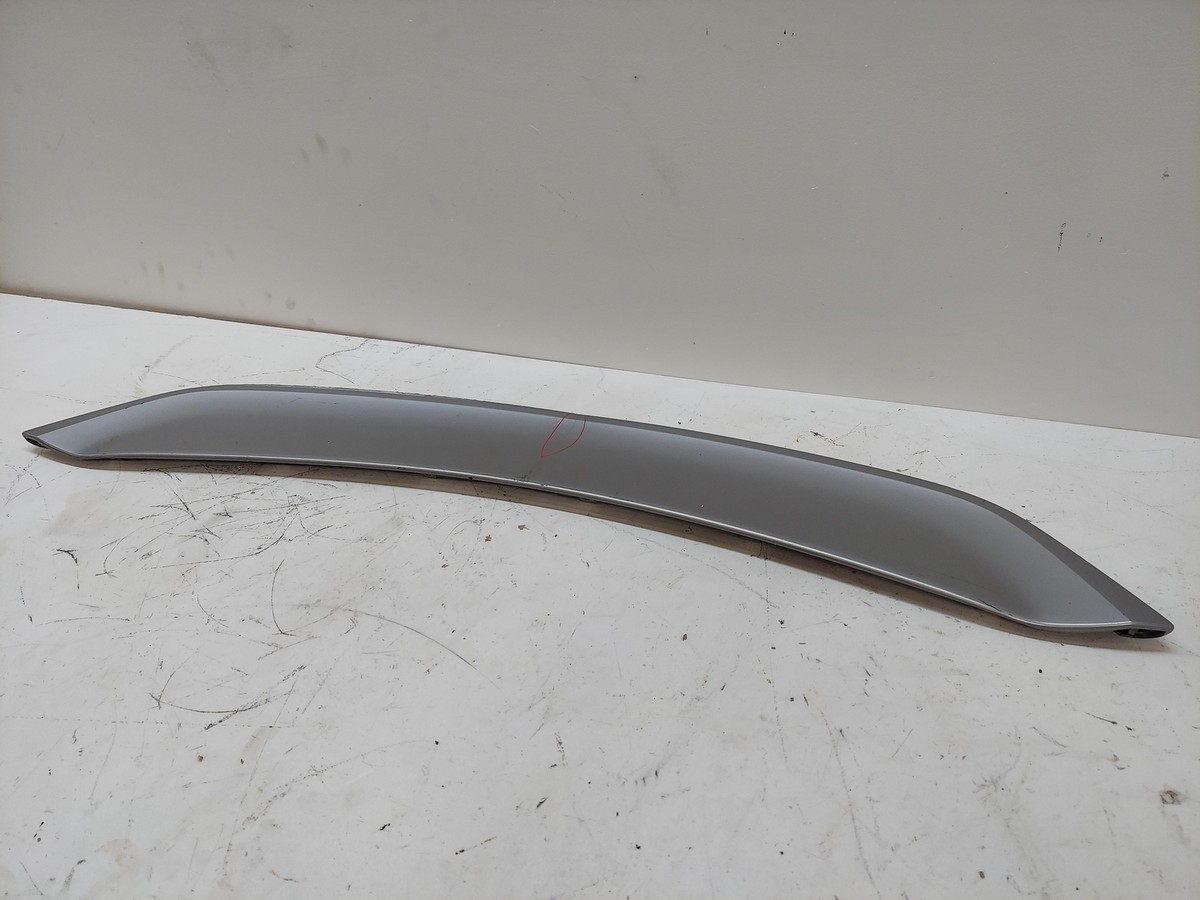 17-19 Porsche Cayman 718 982 Rear Spoiler Upper Portion Silver