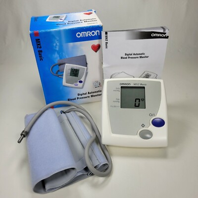 Omron MX2 Basic Digital Automatic Blood Pressure Monitor Battery Operated 