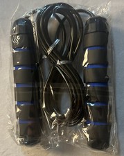 Jump Rope Crossfit Boxing Ball Bearing Beaded Fitness Blue Unisex