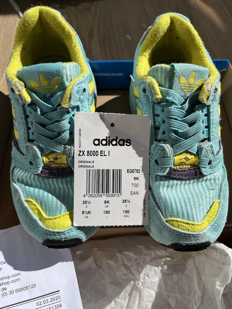 Adidas Zx8000 Aqua 8,5K 8K 15 CM 25,5 CM ZX 8000