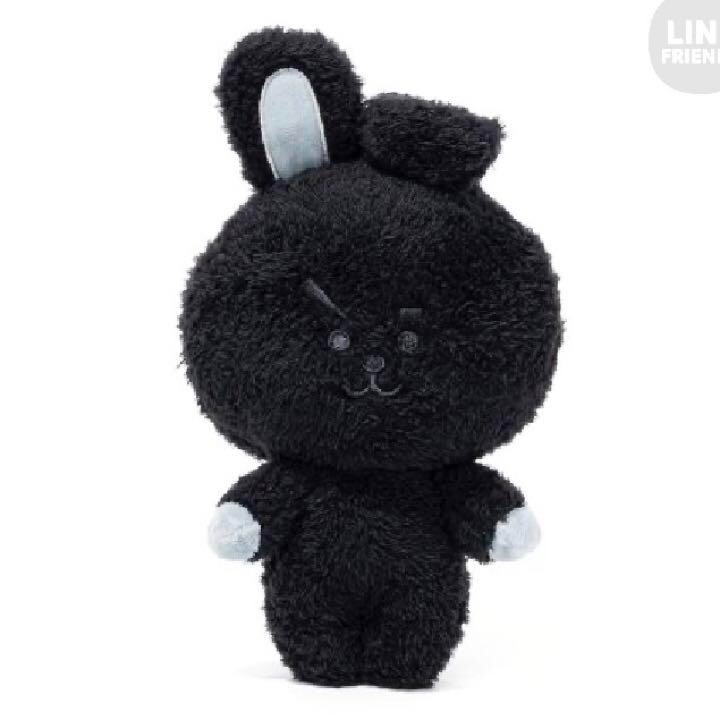 BTS BT21 COOKY Monotone Plush Doll Stuffed LINE FRIENDS