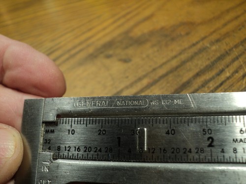 Vintage General/National 3" / 100mm Caliper Tool No. NS-132-ME 4-3/4" Long USA - Picture 4 of 17