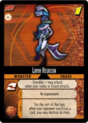 .Hack//Enemy TCG Lamia Assassin - 5C19