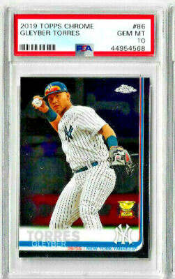 2019 Topps Chrome Gleyber Torres PSA 10 | eBay