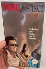 Fatal Instinct VHS Thriller Madsen 1992 Has Local Video Store Video on It Tested