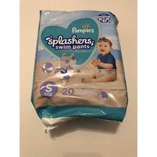  NEW Pampers Splashers Disposable Swim Pants 20 pack SMALL 13-24lb