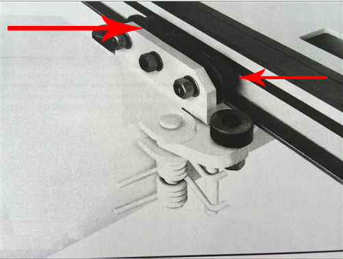 Tower Bearing Vertical Roller. Chisum Maxima Frame Machine Repair ...